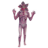 Kinder Demodog Demogorgon Jumpsuit Stranger Things 3 Demodog Jumpsuit Overall mit Maske Cosplay Kostüm für Kinder - cosplaycartde